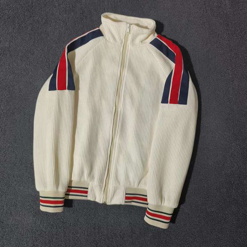 セットアップ リブ編みトラックスーツ上下セット