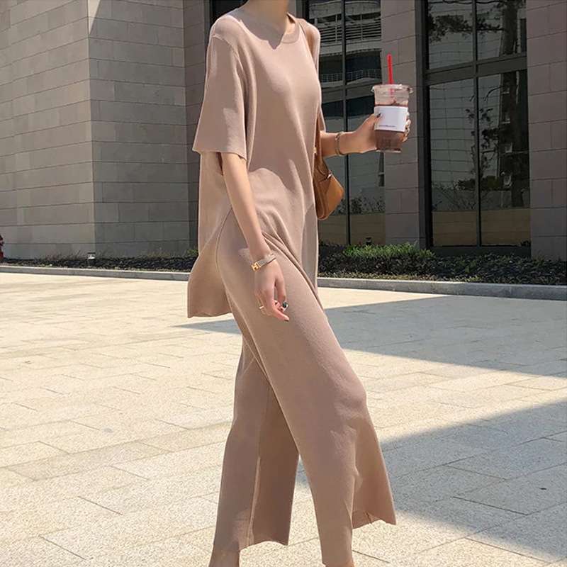 セットアップ エレガントリラックスニットアップ