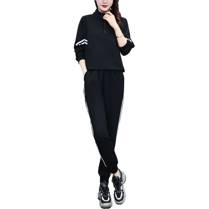 セットアップ レディース ストライプ ツーピース ジャージ