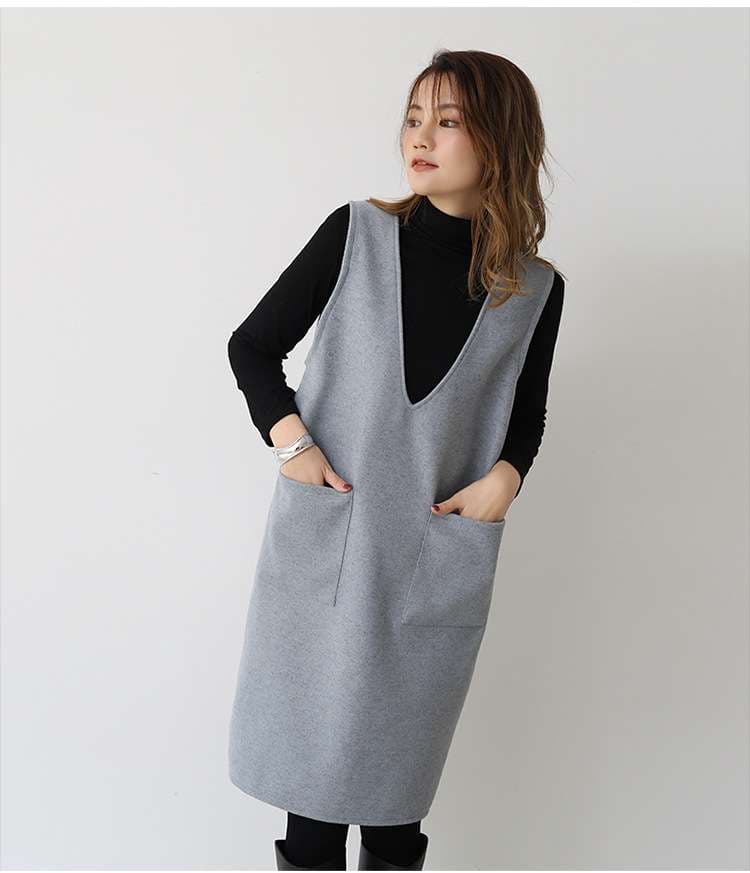 セットアップ レディース オフィスカジュアル エレガントチュニックワンピースセット