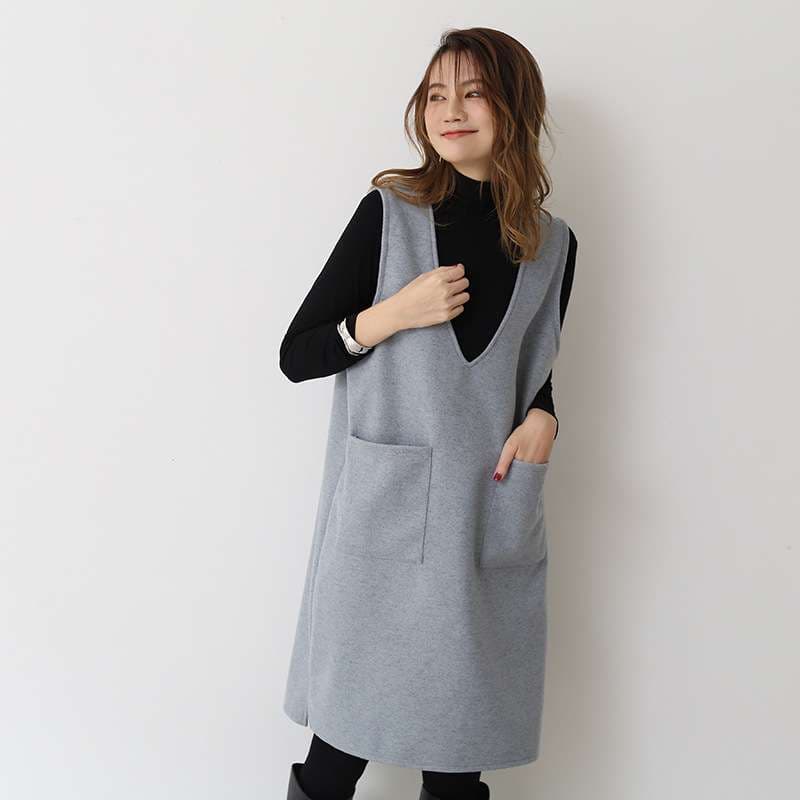 セットアップ レディース オフィスカジュアル エレガントチュニックワンピースセット