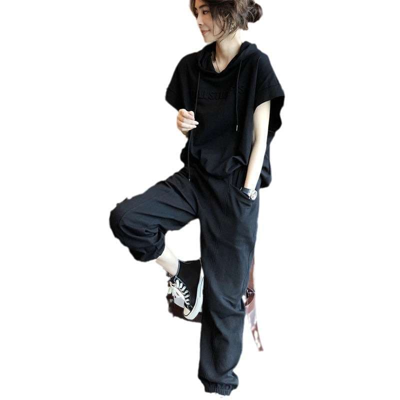 セットアップ シンプルエンボスロゴ半袖Tシャツ＆ショートパンツ フーディー スウェット