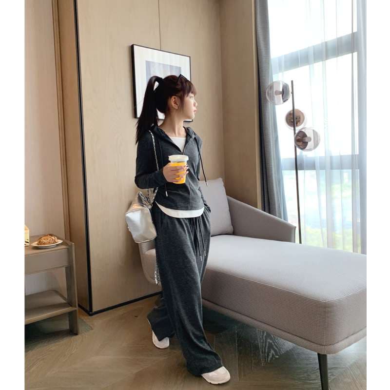 リラックスジャージーセットアップ