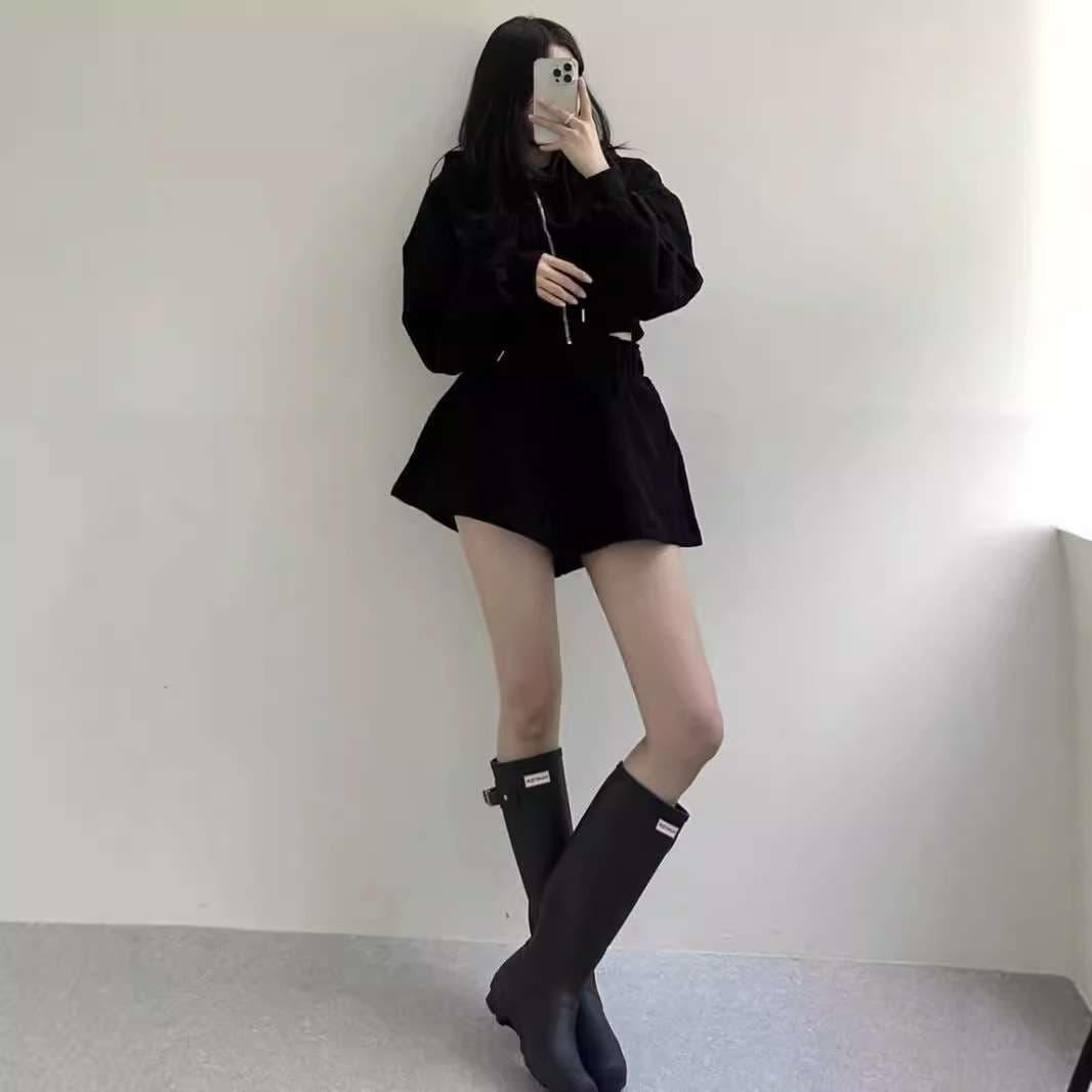 セットアップ レディース もこもこセットアップ ショートパンツ