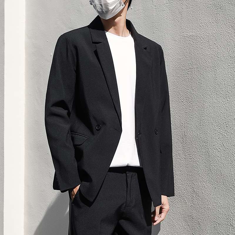 セットアップ メンズ スーツ オフィスカジュアル モダンミニマルグレースーツセット