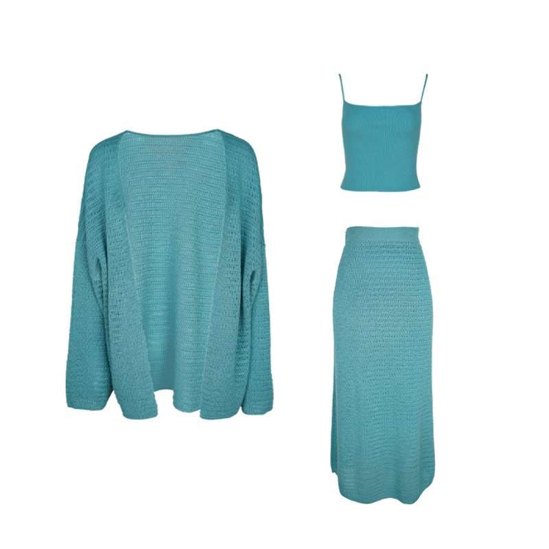 ゆったりニットセットアップ