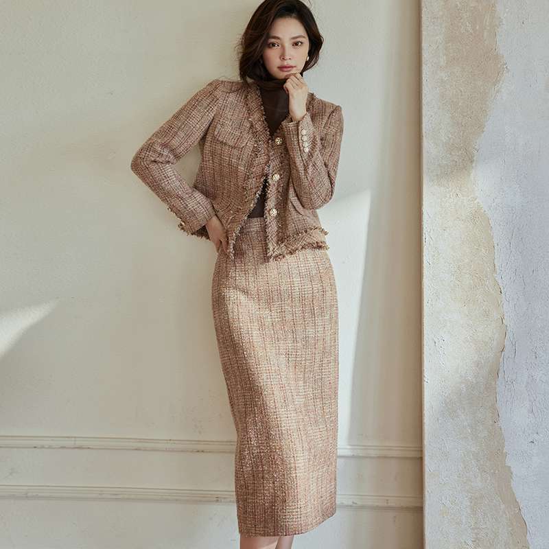 エレガントツイードセットアップ