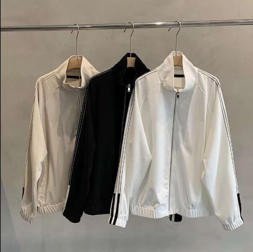 セットアップ Y2K ストライプ オーバーサイズ ジャージ