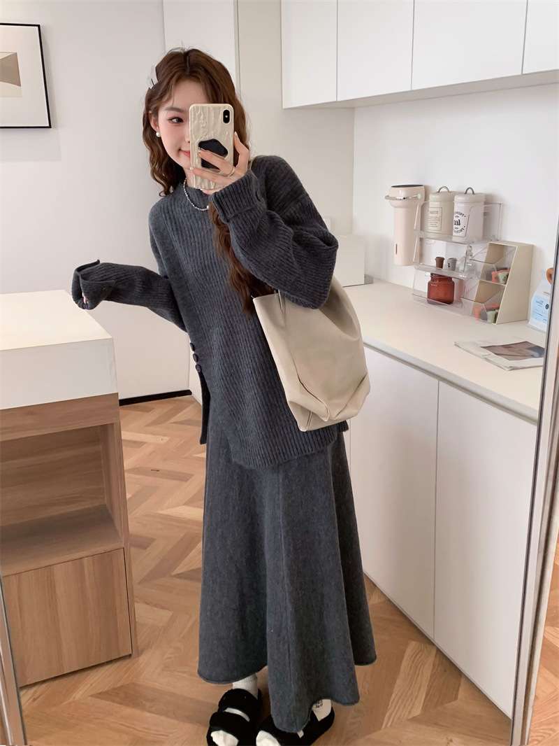 リラックスニットセットアップ