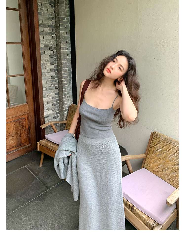 ゆったりニットセットアップ