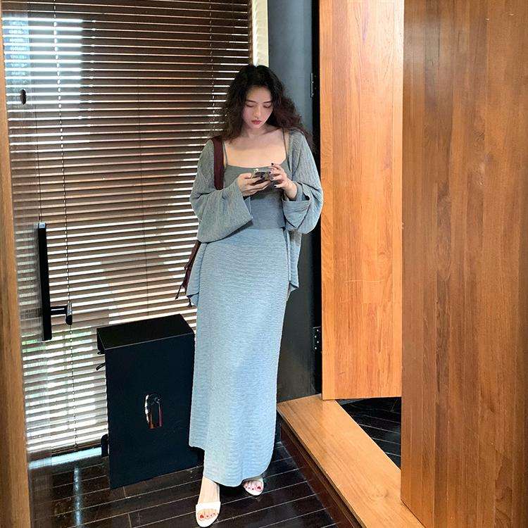 ゆったりニットセットアップ