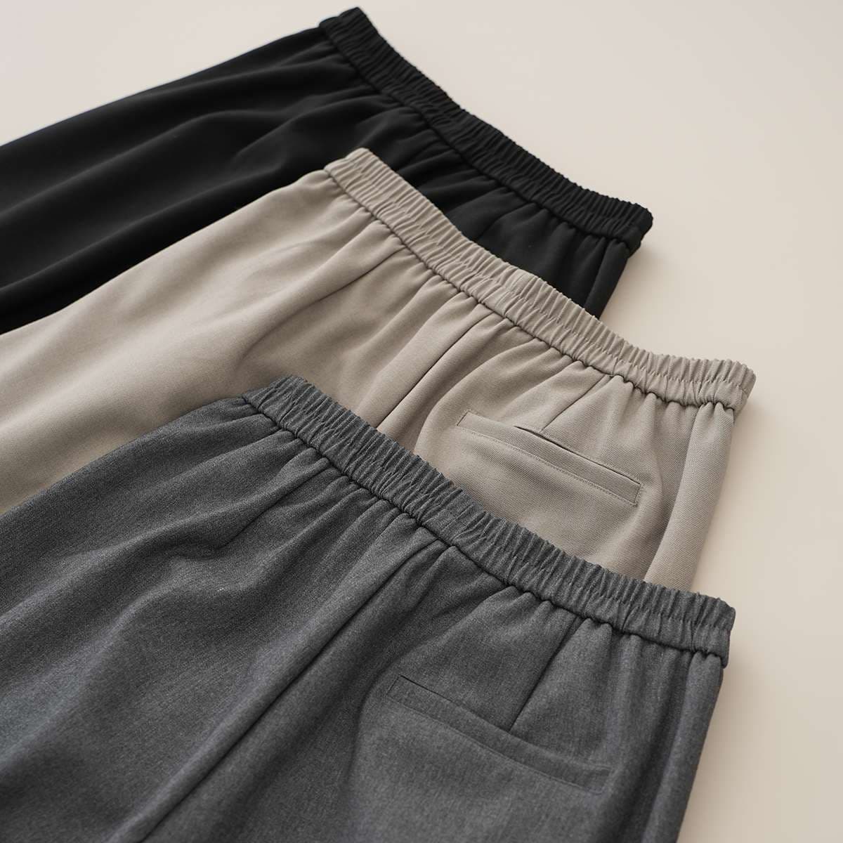 ゆったりベストパンツセットアップ