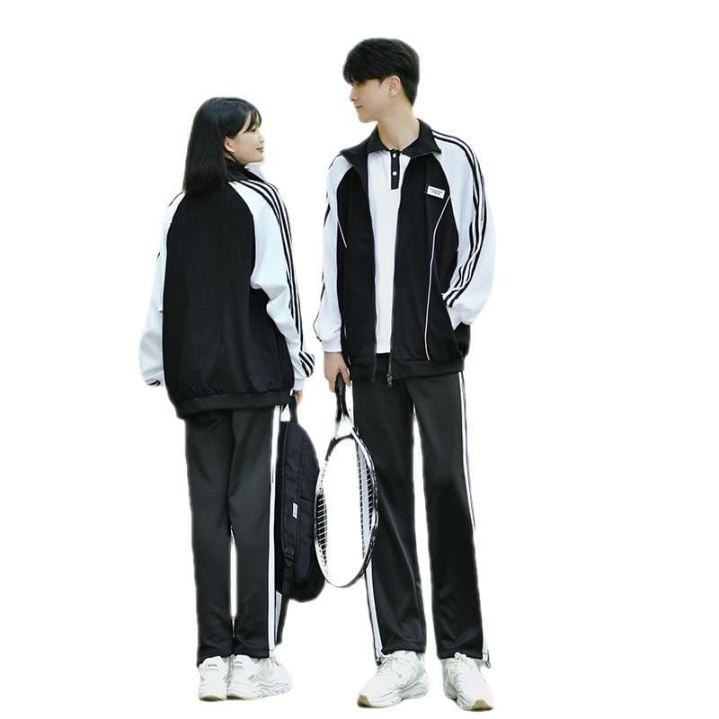 セットアップ ユニセックス アーバンスポーティ ジャージ