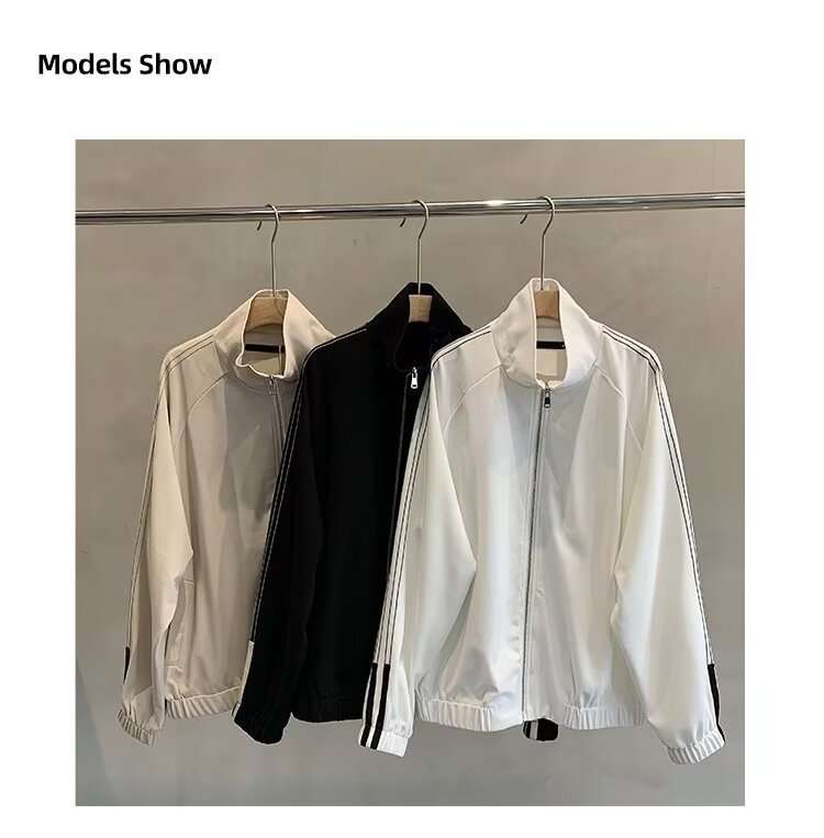 セットアップ Y2K ストライプ オーバーサイズ ジャージ