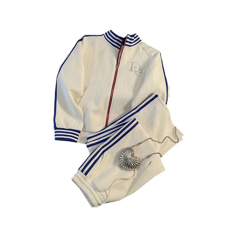 セットアップ レディース ヨーロピアンスポーツトラックスタイル